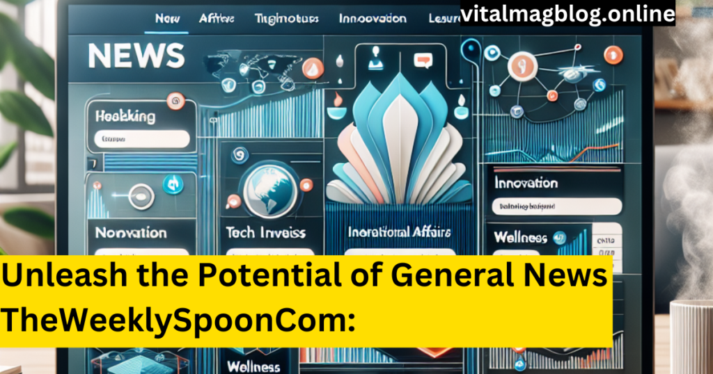 General News TheWeeklySpoonCom